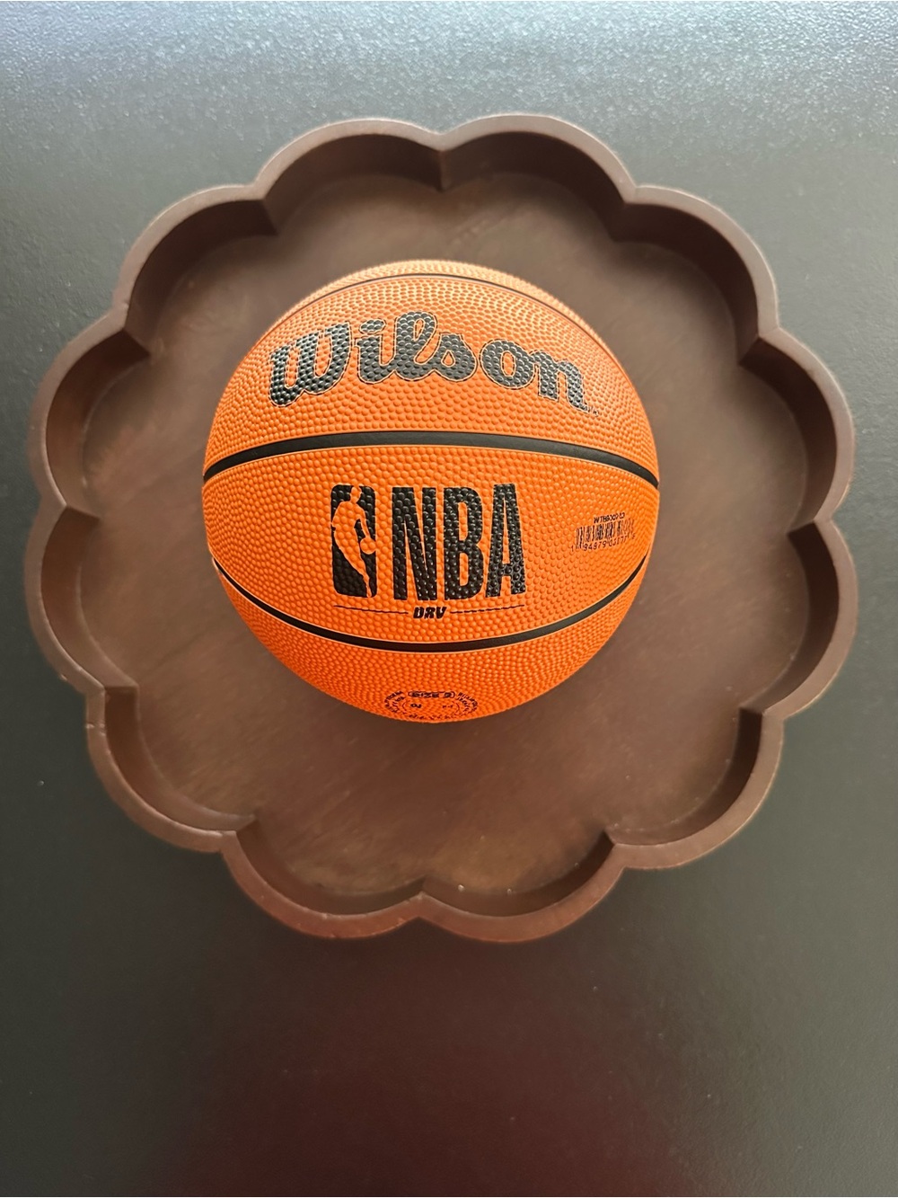 Wilson NBA Orange & Black Size 3 Basketball